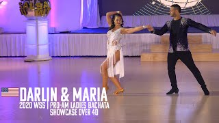 Darlin Garcia amp Maria Hurd  2020 WSS ProAM Ladies Bachata Showcase Over 40 [upl. by Fanchet250]