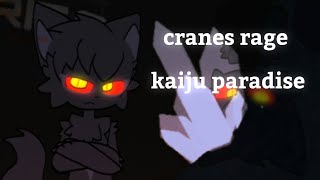 Cranes Rage  animation meme  Kaiju ParadisePanther 🖤 [upl. by Lilli]