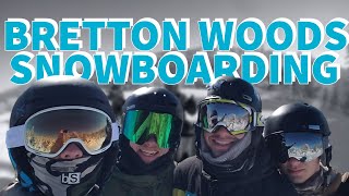 Snowboarding Bretton Woods  2021 [upl. by Ylellan132]