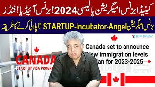 Startup Visa Canada Business Immigration Guide for Entrepreneurs in 2024 [upl. by Oivat505]