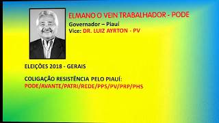 Jingles Eleições 2018  Governo do Piauí [upl. by Harras502]