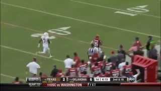 Oklahoma Sooners 2012 Top Plays Damien Williams Red River Record TD Run vs Texas [upl. by Symons]