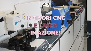 Incisori CNC e Laser in azione [upl. by Charity]