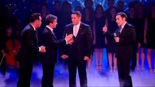 Richard and Adam  Britain s Got Talent Final Including egg throwing incident  Full HD [upl. by Hilaria125]