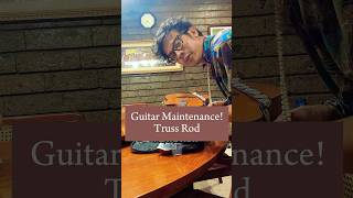 guitar Adjust Truss Rod [upl. by Enoyrt]