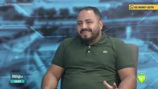 Entrevista com Jeferson Siqueira vereador reeleito de Cuiabá [upl. by Freeland]