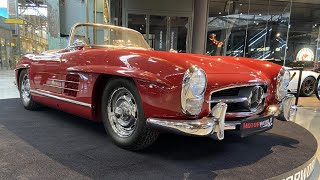 MercedesBenz 300 SL Roadster in Feuerwehrrot [upl. by Ro]