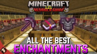 Best Enchants For EVERYTHING In Minecraft 121 Guide  Minecraft Bedrock Guide 121 [upl. by Eessej]