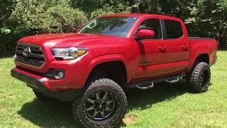 2017 Tacoma 2wd 6quot Lift Kit on 33s [upl. by Morrissey]