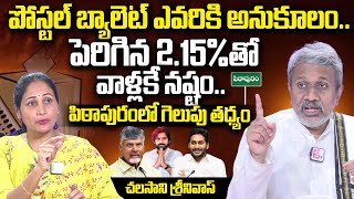 Chalasani Srinivas Reveals About AP Assembly Election Postal Ballot Report  Pawan Kalyan Pithapuram [upl. by Naiva180]