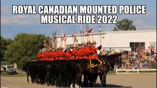 RCMP MUSICAL RIDE 2022 [upl. by Navarro12]