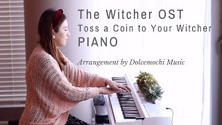 The Witcher OST  Toss a Coin to Your Witcher  Jaskier Song PIANO [upl. by Beard]