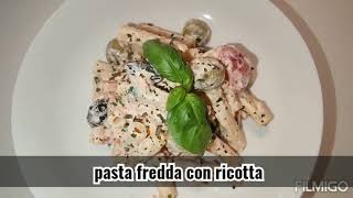 Pasta fredda con ricotta [upl. by Tebasile]