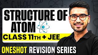 STRUCTURE OF ATOM  Complete Chapter in 1 Video  ConceptsPYQs  Class 11 JEE [upl. by Ahseei739]