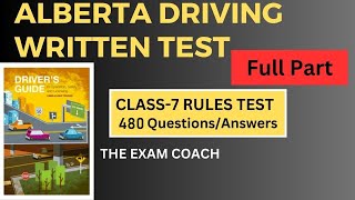 Alberta Driver Test Practice 2024  2024 AB Permit Practice Test [upl. by Fi]