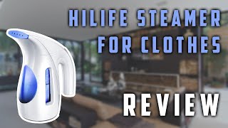 ✅ Hilife Steamer for Clothes Steamer Review [upl. by Jac]