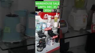 WAREHOUSE SALE UNTIL DEC 21 2024 murangappliances [upl. by Natsreik]