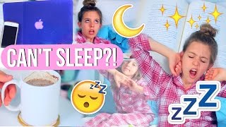 How to Fall Asleep Fast  10 Life Hacks for When You CANT Sleep [upl. by Wain]