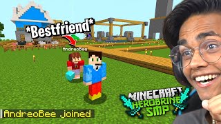 I Met My BESTFRIEND After 2 Years in HEROBRINE SMP AndreoBee [upl. by Desberg]