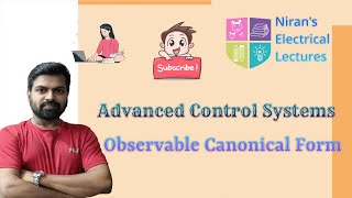 Observable Canonical Form  Advanced Control Systems [upl. by Roxy]