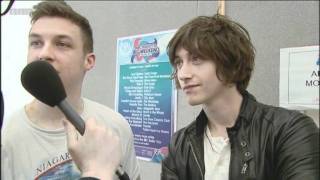 Arctic Monkeys chat to Huw Stephens at Radio 1s Big Weekend 2011 [upl. by Rehpotsirhcnhoj345]