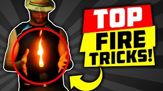 🔥 TOP FIRE MAGIC TRICKS REVEALED 🔥 FREE TUTORIALS 👌 [upl. by Edholm]