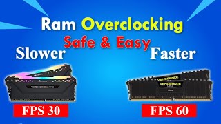 Ram Overclocking And Optimization For Gaming And Multitasking  How to Overclock RAM Safe amp Easy [upl. by Eiten]