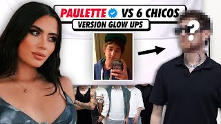 Cita a ciegas con 6 CHICOS basándose en sus GLOW UPS [upl. by Kcirej607]