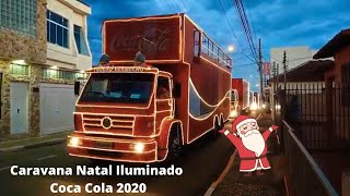 Caravana Coca Cola  Natal Iluminado 2020  Cesário LangeSP [upl. by Waite307]