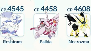 BEST LEGENDARIES RESHIRAM PALKIA AND NECROZMA [upl. by Weasner913]