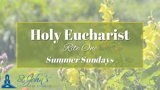 Rite One Holy Eucharist 800AM  2 June 2024 [upl. by Yenahteb]