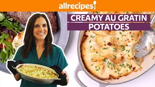 How to Make Creamy Au Gratin Potatoes  Get Cookin  Allrecipes [upl. by Tennos]