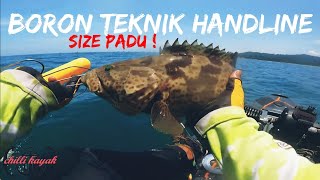 97 BORON AKHIRNYA TERCIDUK TEKNIK HANDLINE  CHILLI KAYAK VLOG [upl. by Janis]