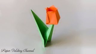 Origami Tulip [upl. by Genaro]