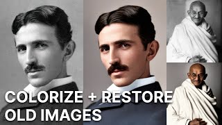 Colorize and Restore Old Images [upl. by Kenney]