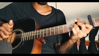 Punsanda Rata Awidin Hene Nirosha Virajini Guitar Cover [upl. by Enyamart]