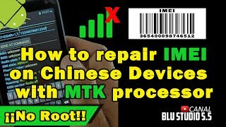 How to repair IMEI on Chinese devices with MTK processor 2017  Very easy No root [upl. by Anilesor]