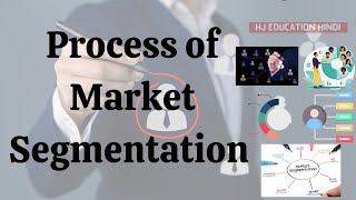 Market Segmentation Process  Process of market segmentation in marketing management [upl. by Ednarb]