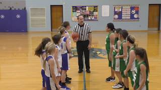 Bremen at Triton  5th Grade Girls Basketball A game 🏀 2132019 [upl. by Nylesor]