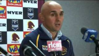 Ivan Henjak Brisbane Broncos Coach [upl. by Anyad880]