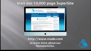 Nanoparticles  Nanomaterials  Nanoparticle dispersions  Metal nanoparticles from READE [upl. by Saxet]