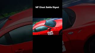 MF Ghost Battle Digest  automobile MFG initiald anime [upl. by Aramac]