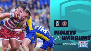 Highlights  Warrington Wolves v Wigan Warriors  2024 Betfred Super League Round 13 [upl. by Innad]