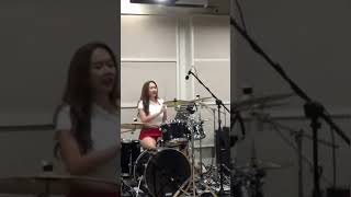 Aura Kasih Main Drum •  Menghapus Jejakmu [upl. by Modeste]