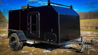 DIY SquareDrop Camper Trailer Build Part 5 Budget [upl. by Jenesia]