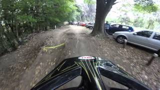 pista de downhill bosque popular el prado manizales [upl. by Tahp]