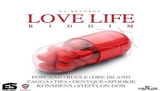 Love Life Riddim E5 Records Ft Konshens Popcaan Zagga amp More  2015 [upl. by Pascoe]