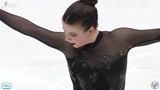 SaraMaude Dupuis SP Nebelhorn Trophy 2024 [upl. by Raynell154]