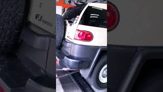 2018 Toyota FJ Cruiser 40 V6 Stage 1 Remap Dyno Max WHP 219HP 307TQ More info at wwwemptunecom [upl. by Yhotmit]