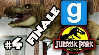 ESCAPE FINALE  Gmod Jurassic Park w Nova Kevin amp Immortal Ep4 [upl. by Enila]